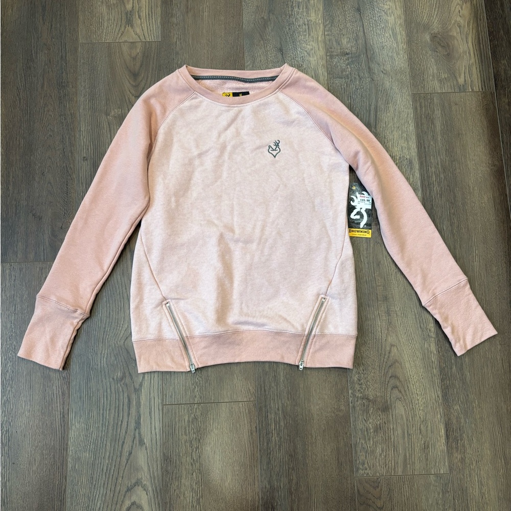 Women's Pink Browning Sweater